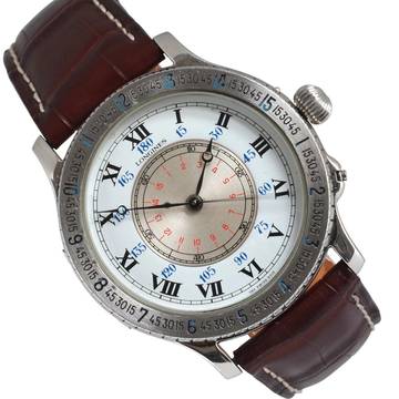  Longines Lindbergh Hour Angle 989.5215 Full Set Like NEW 1996’s </h1> 