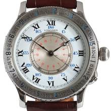 Thumbnail von Longines Lindbergh Hour Angle 989.5215 Full Set Like NEW 1996’s </h1>