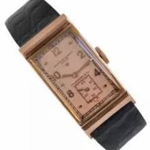Thumbnail von Vacheron Constantin The Doctor's watch 4033 signed by Hausmann & Co. Pink Gold 18KT 1941’s </h1>
