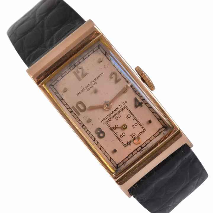  Vacheron Constantin The Doctor's watch 4033 signed by Hausmann & Co. Pink Gold 18KT 1941’s </h1> 