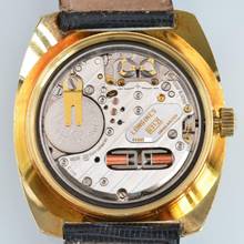 Thumbnail von Longines Ultronic Diapason Date Jumbo yellow gold 18KT 1974’s </h1>