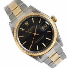 Thumbnail von Rolex Oyster Perpetual Date 1505 black dial 1974's </h1>