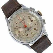 Thumbnail von Eberhard & Co. Chronograph of the WW2 Royal Air Force “83 Expeditionary Air Group” 1945’s </h1>