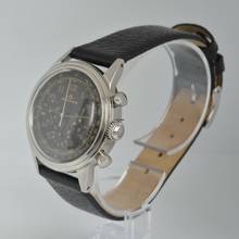 Thumbnail von Movado Chronograph Sub Sea caliber M95 Tropical black dial 1950’s </h1>