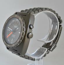 Thumbnail von Heuer Regatta 134.602 olive green colour PVD treatment 1980's </h1>