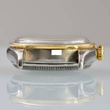 Thumbnail von Rolex Oyster Perpetual 35MM Semi Bubbleback OCC Radium Ivory dial automatic 1952's </h1>