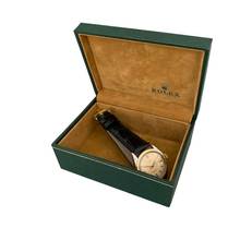 Thumbnail von Rolex Oyster Perpetual 35MM Semi Bubbleback OCC Radium Ivory dial automatic 1952's </h1>