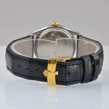 Thumbnail von Rolex Oyster Perpetual 35MM Semi Bubbleback OCC Radium Ivory dial automatic 1952's </h1>