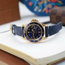 Thumbnail von Rolex Submariner Date 1680/8 Soleil blue dial yellow gold 18KT 1975's