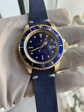 Thumbnail von Rolex Submariner Date 1680/8 Soleil blue dial yellow gold 18KT 1975's