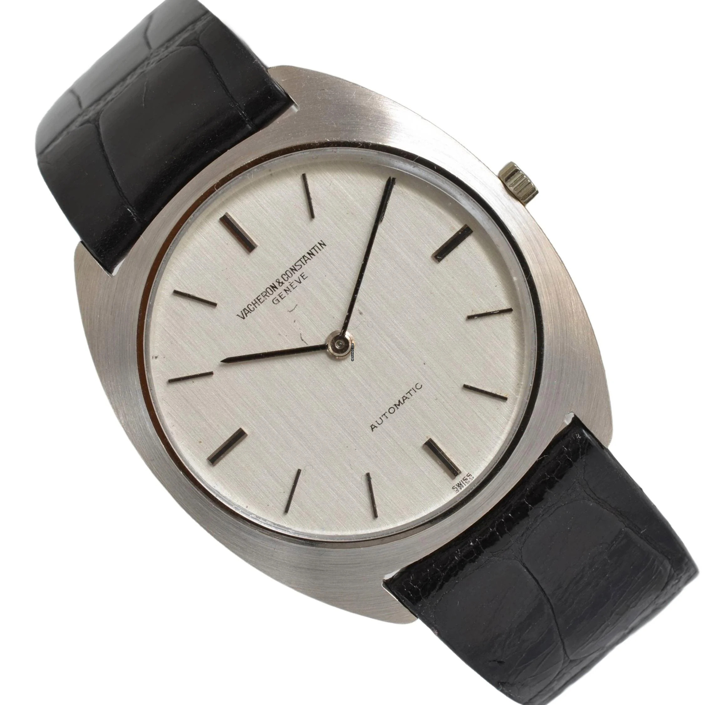  Vacheron Constantin Jumbo Ultra-Thin 7595 Texture silver white gold 18KT dial Automatic 1971’s </h1> 