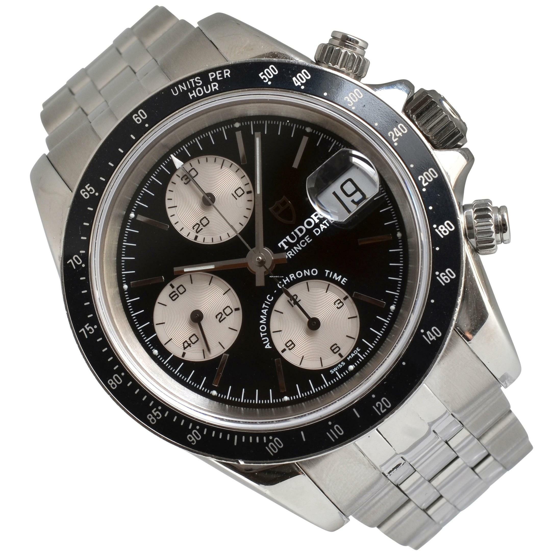 Tudor Daytona 79260P chronograph Oysterdate black dial 2003’s </h1>