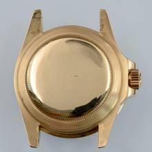 Thumbnail von Rolex Submariner Date 1680/8 Tropical purple dial yellow gold 18KT Full Set 1973's </h1>