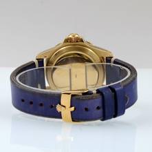 Thumbnail von Rolex Submariner Date 1680/8 Tropical purple dial yellow gold 18KT Full Set 1973's </h1>
