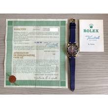 Thumbnail von Rolex Submariner Date 1680/8 Tropical purple dial yellow gold 18KT Full Set 1973's </h1>