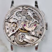 Thumbnail von Rolex Chronograph 2508 Antimagnetic black dial 1937’s with Service Official Rolex </h1>