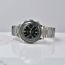 Thumbnail von Rolex Chronograph 2508 Antimagnetic black dial 1937’s with Service Official Rolex </h1>