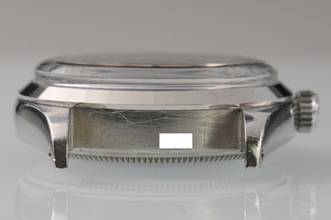 Thumbnail von Rolex Air King 5500 Honeycomb Explorer ivory dial very rare 1966’s