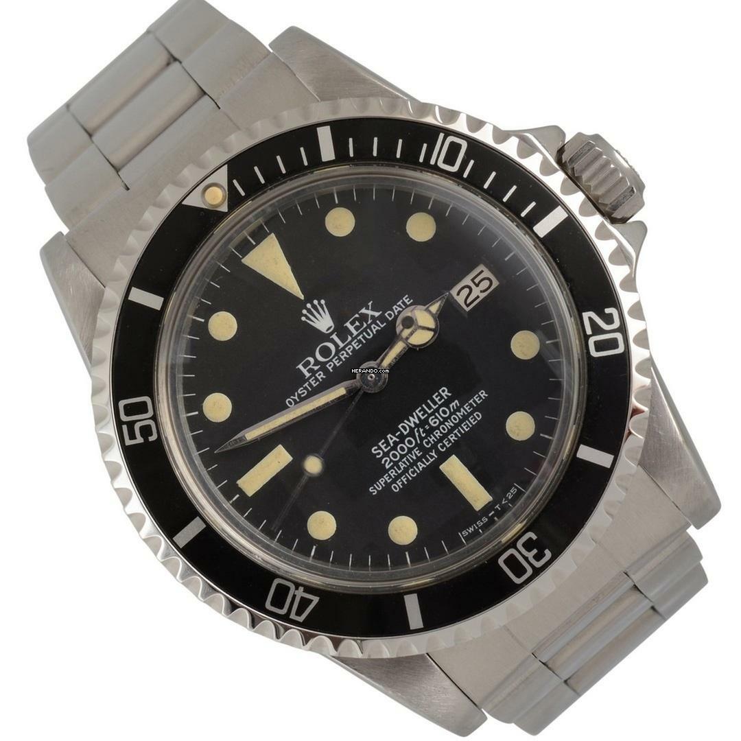  Rolex Sea-Dweller 1665 MK4 great white dial 1981’s </h1> 