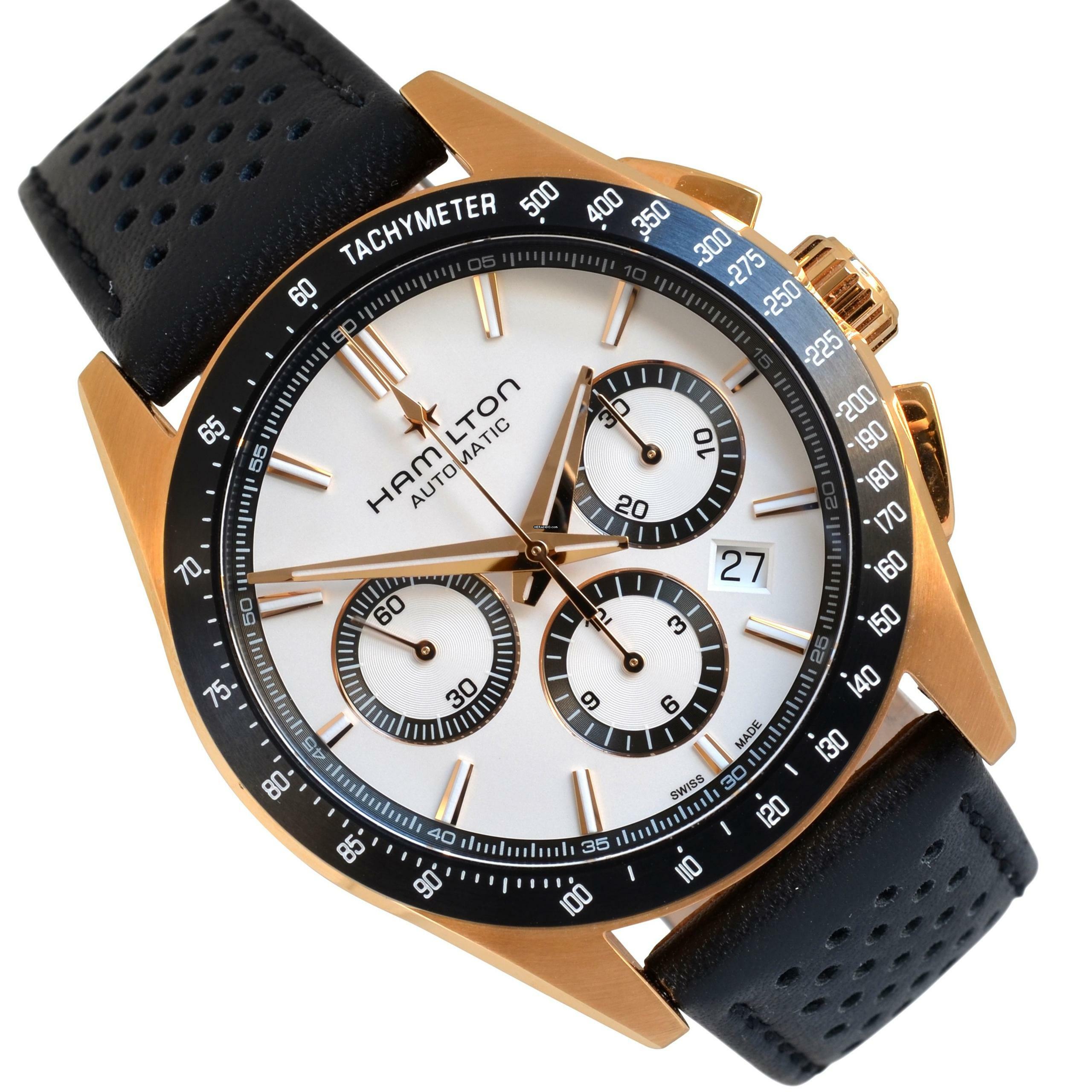 Hamilton Jazzmaster Performer H36626710 chronograph Full Set Like NEW