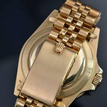 Thumbnail von Rolex Submariner Date 1680/8 blue dial yellow gold 18KT TOP Condition 1977's