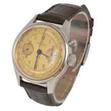 Thumbnail von Breitling Chronograph Mono-Pusher Huit Aviation Department U.S. Military 1970’s </h1>