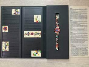 Thumbnail von Swatch Art Special by Sam Francis GZ123PACK NEW Full set 1992’s </h1>