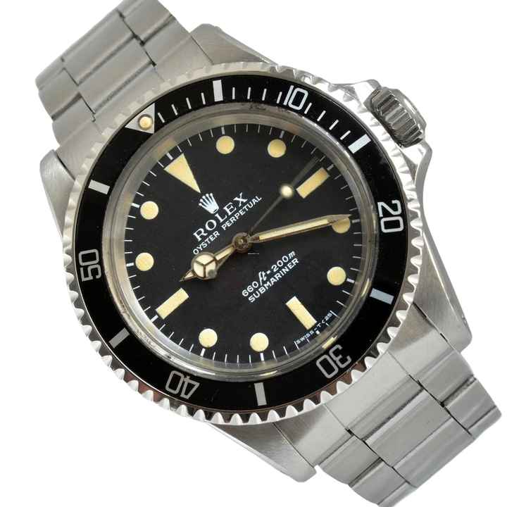  Rolex Submariner (No Date) 5513 No Date TOP Condition 1970’s </h1> 