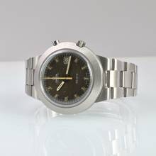 Thumbnail von Omega Genève Chronostop Date Jumbo 146.012 dove grey dial 1970’s </h1>