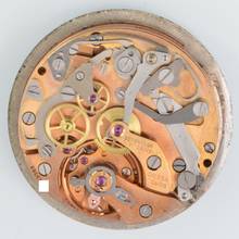 Thumbnail von Omega Genève Chronostop Date Jumbo 146.012 dove grey dial 1970’s </h1>