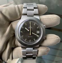 Thumbnail von Omega Genève Chronostop Date Jumbo 146.012 dove grey dial 1970’s </h1>
