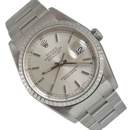  Rolex Datejust 36 16220 Soleil silver dial Full Set 2003’s </h1> 