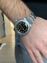 Thumbnail von Rolex Submariner (No Date) 5513 meter-first galvanic gilt dial brown colour 1964’s </h1>