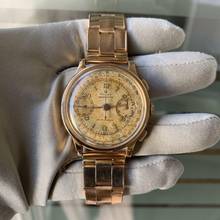 Thumbnail von Rolex Chronograph 2508 Antimagnetic champagne dial rose gold 18KT 1938's