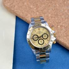 Thumbnail von Rolex Daytona 16523 Champagne 4 Lines dial L41 Series Full Set 1990’s </h1>