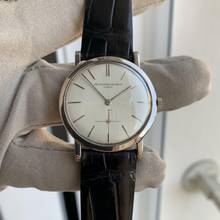 Thumbnail von Vacheron Constantin Classic Calatrava 4667 Ultra-Thin silver dial white gold 18KT first series </h1>