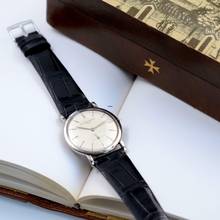 Thumbnail von Vacheron Constantin Classic Calatrava 4667 Ultra-Thin silver dial white gold 18KT first series </h1>