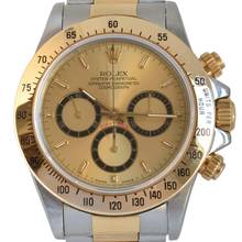 Thumbnail von Rolex Daytona 16523 Champagne 4 Lines dial L28 Series Full Set 1989’s </h1>