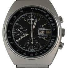 Thumbnail von Omega Speedmaster Mark IV 176.0012 chronograph black dial 1977’s </h1>