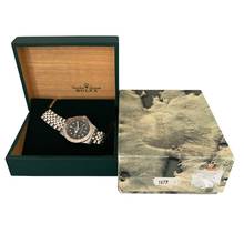 Thumbnail von Rolex GMT-Master 1675 Cornino Underline gilt dial pink bezel 1964’s </h1>