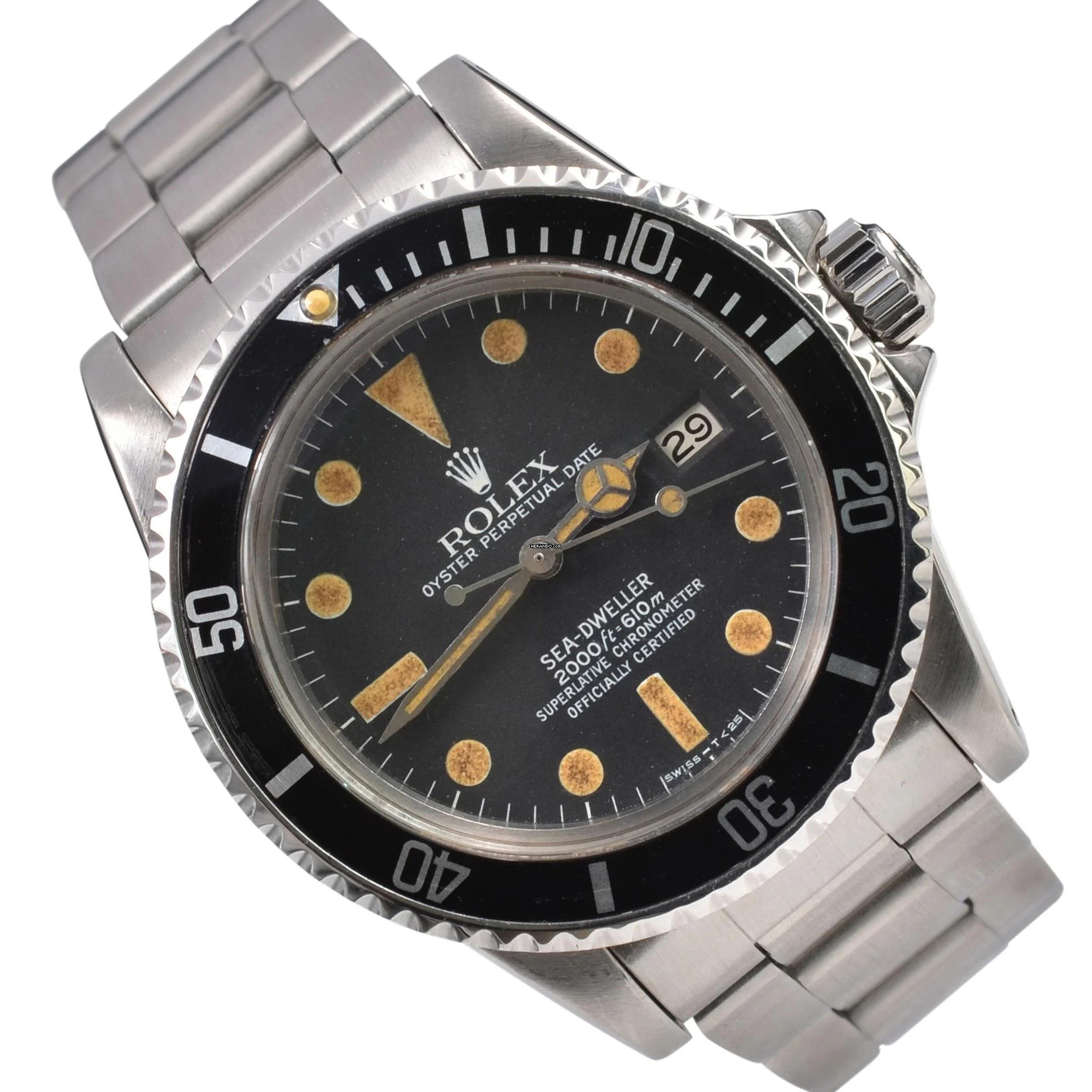  Rolex Sea-Dweller 1665 MK4 hazelnut dial Full Set 1977's </h1> 