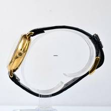 Thumbnail von Longines Chronograph Grands Prix Monopusher Porcelain dial gold 18KT 1930's </h1>