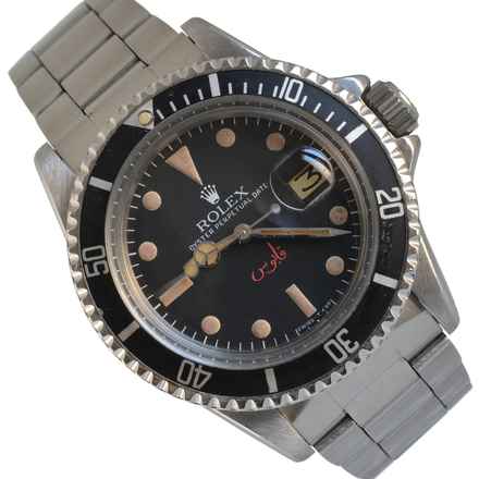  Rolex Submariner Date 1680 Qaboos signature ex Sultan of Oman 1971’s  