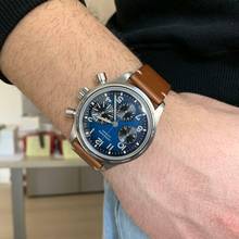 Thumbnail von Longines Avigation Heritage Avigation Big Eye Collection blue dial Full Set 2022’s </h1>