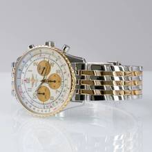 Thumbnail von Breitling Navitimer chronograph D30021 ivory dial Full Set 2019’s </h1>