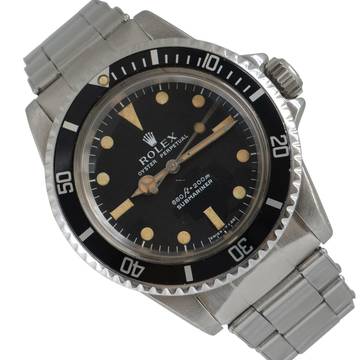  Rolex Submariner (No Date) 5513 No Date Full Set TOP Condition 1969’s  