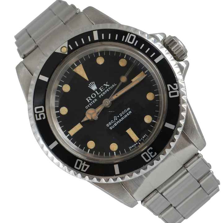  Rolex Submariner (No Date) 5513 No Date Full Set TOP Condition 1969’s  