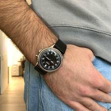 Thumbnail von Vulcain Cricket Tradition Alarm black dial Full Set Like NEW </h1>