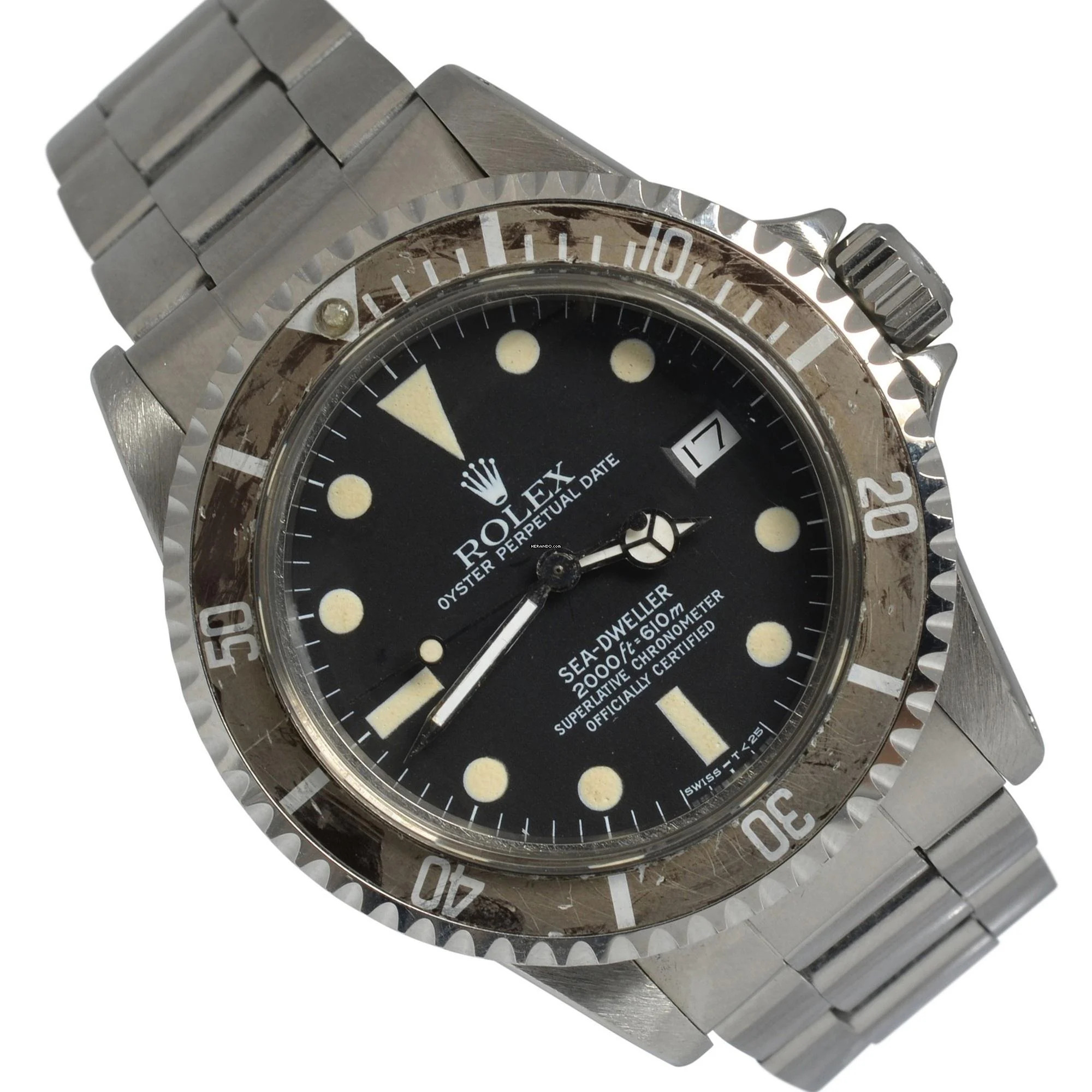 Rolex Sea-Dweller 1665 MK4 great white dial Full Set 1979’s </h1>