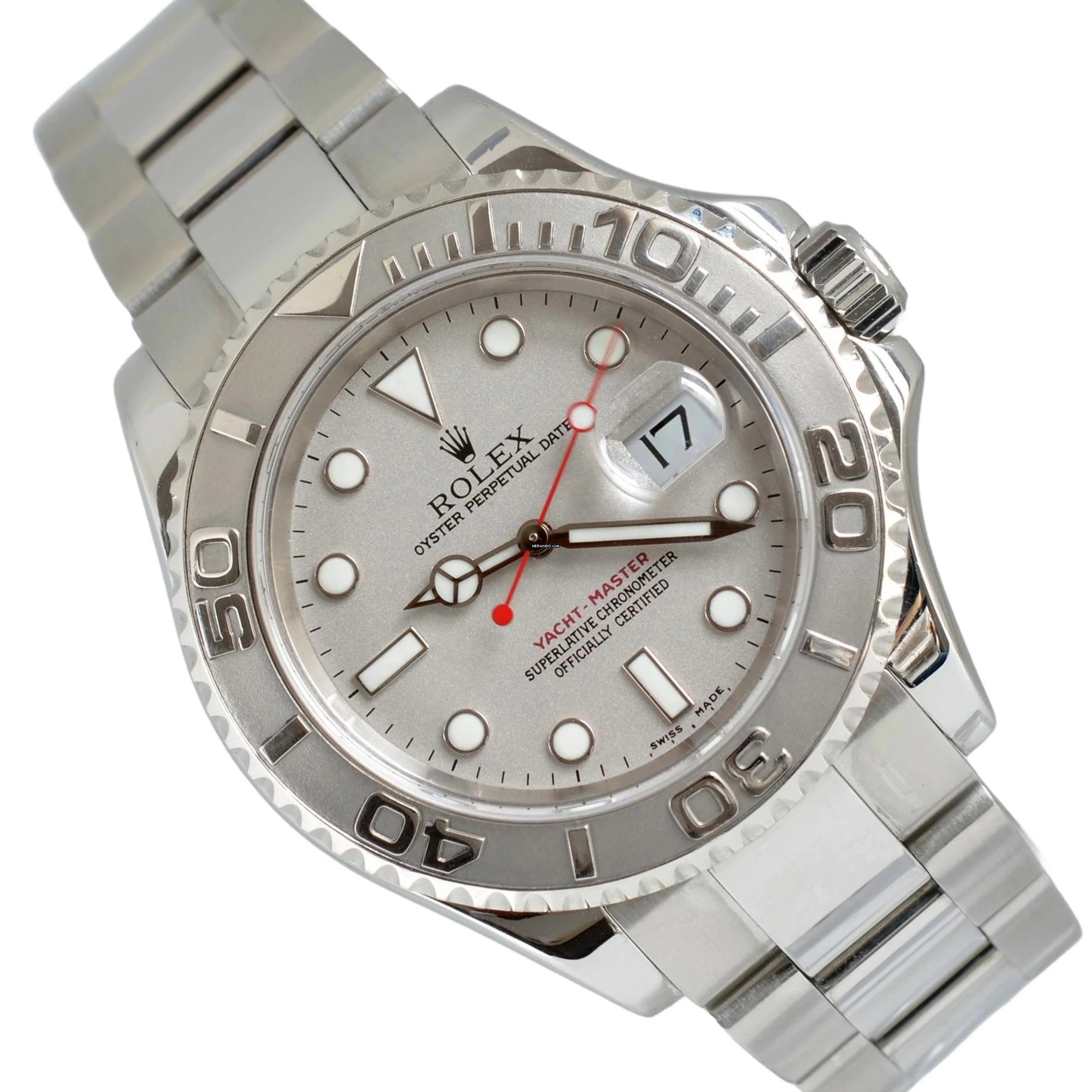  Rolex Yacht-Master 40 16622 Platinum Full Set 2002’s </h1> 